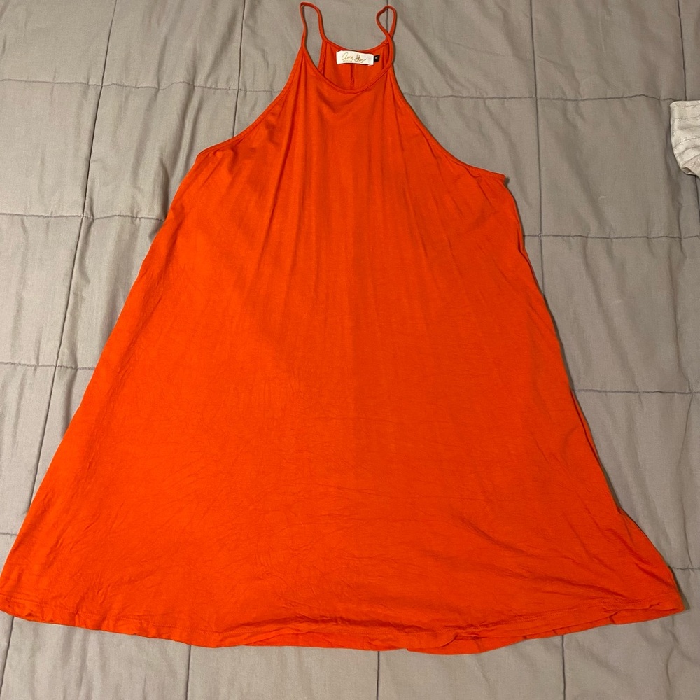 Ava Sky Red Dress